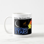 Funny Shooting Stars Stickman Tasse - 092 (Links)