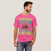 Funny Shooting Wildtiere Baseball T-Shirt (Vorne ganz)