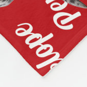 Funny Shorthair Pointer Dog Name Muster Weihnachte Fleecedecke (Ecke)