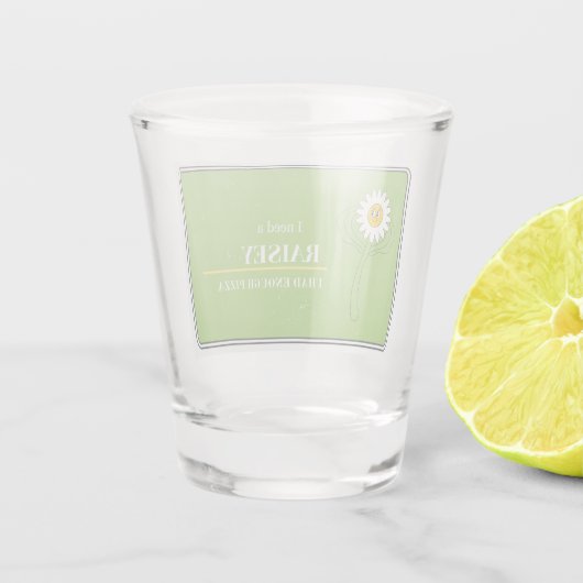 Funny Shot Glas (Rückseite)