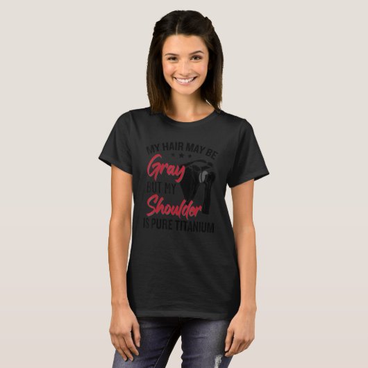 Funny Shoulder Replacement T-Shirt (Vorne ganz)