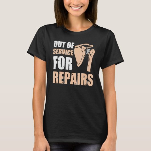 Funny Shoulder Surgery T-Shirt (Vorderseite)