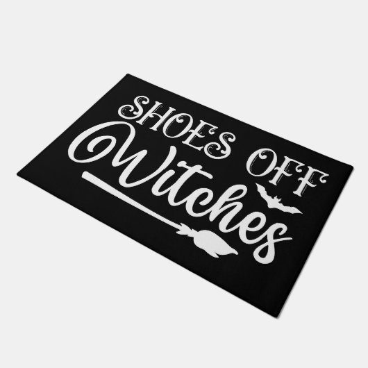 Funny Shows Off Halloween Doormat Fußmatte (Schrägansicht)