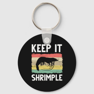 Funny Shrimp Geschenk für Männer Frauen Cooles Ang Schlüsselanhänger