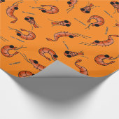 Funny Shrimps Packpapier (Ecke)