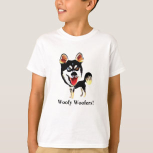 Funny Siberian Husky Boys T - Shirt
