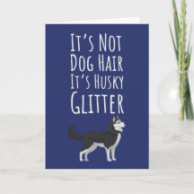 Funny Siberian Husky Cards Dog Lover Pet Animals