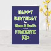 Funny Sibling Geburtstags Grußkarte Karte (Gelbe Blume)