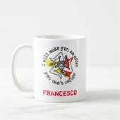 Funny Sicilian Italienischer Godvater Mafia Spaß Kaffeetasse (Links)