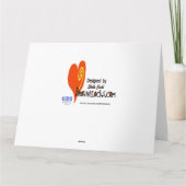 Funny Sick Cod Get Well Card Karte (Rückseite)