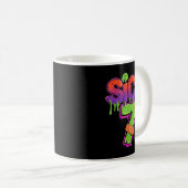 Funny Sick Seven 67 Funny Meme Sick Of 7 Kaffeetasse (VorderseiteRechts)
