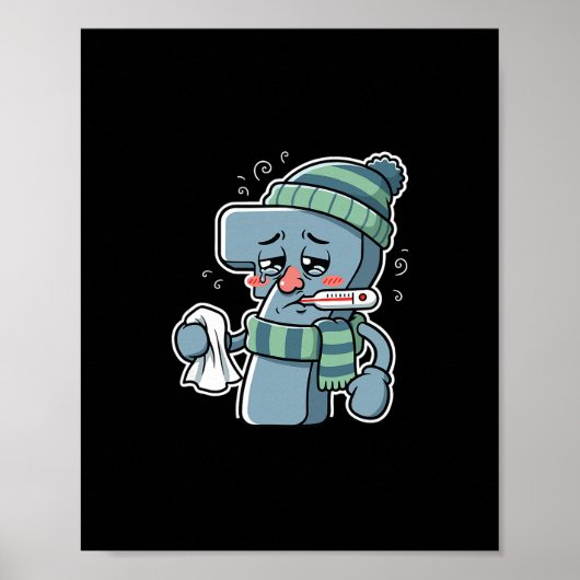 Funny Sick Seven Costume 7  Poster (Vorne)