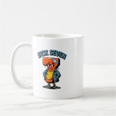 Funny Sick Seven Meme Six Seven Wordplay Halloween Kaffeetasse (Links)