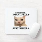 Funny Sie entweder eine Smart Fella oder eine Furz Mousepad (Mit Mouse)