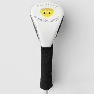 Funny Sie sind mein Hauptqueeze Kawaii Lemon Spaß Golf Headcover