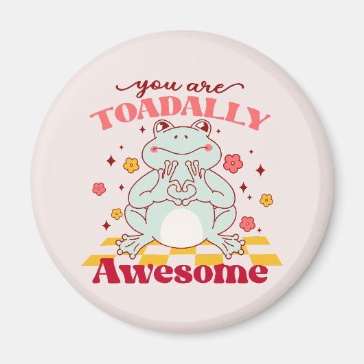 Funny Sie sind Phantastisch Puff Magnet (Vorne)