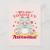 Funny Sie sind Phantastisch Puff Postkarte (Vorderseite)