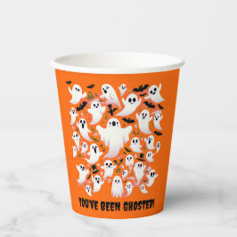 Funny Sie wurden gehostete Geister im Flug Pappbecher