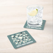 Funny Sie wurden gehostete Geister im Flug Rechteckiger Pappuntersetzer (Vor Ort)