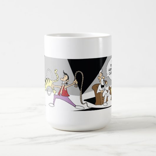 Funny Siegfried und Freud Tasse (Mittel)