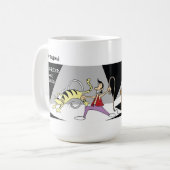Funny Siegfried und Freud Tasse (Vorderseite Links)