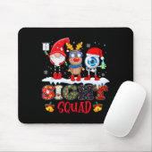 Funny Sight Squad Gnome Reindeer Santa Christmas O Mousepad (Mit Mouse)