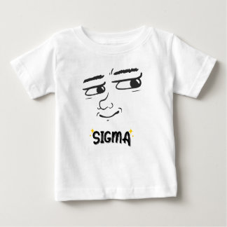 Funny Sigma Face - Alpha Mindset mit Drehung Baby T-shirt