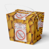 Funny Sign 'Do not Touch mango' Geschenkschachtel (Rückseite)