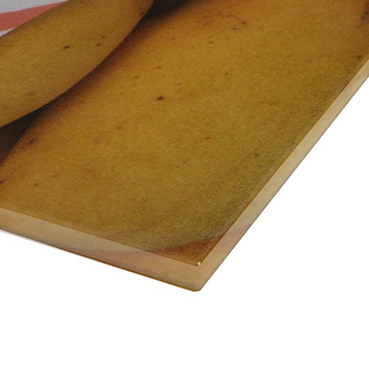 Funny Sign 'Do not Touch mango' Schneidebrett (Ecke)