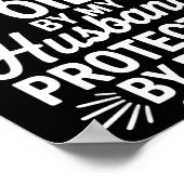 Funny Siled Wife Art For Women Girls Mpy Old Husba Poster (Ecke)