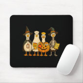 Funny Silly Goose Teacher Halloween Trick Or Teach Mousepad (Mit Mouse)