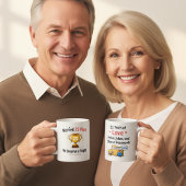 Funny Silver Wedding Anniversary Mug Gift Jumbo-Tasse