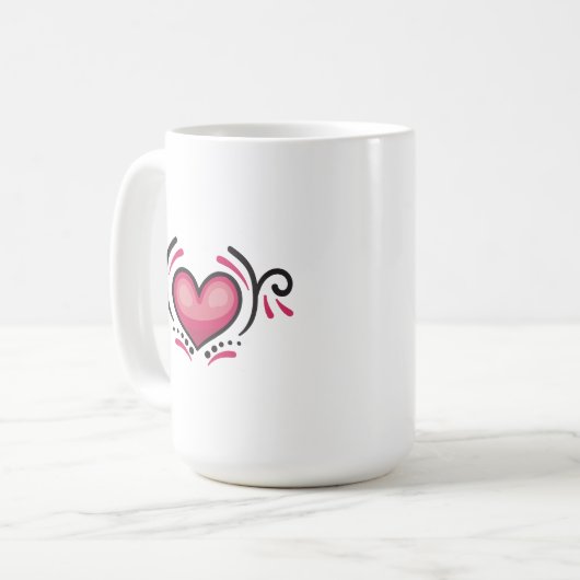 Funny Simple Call Mama Coffee Tasse (Vorderseite Links)