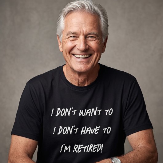 Funny Simple Retirement Opa T-Shirt