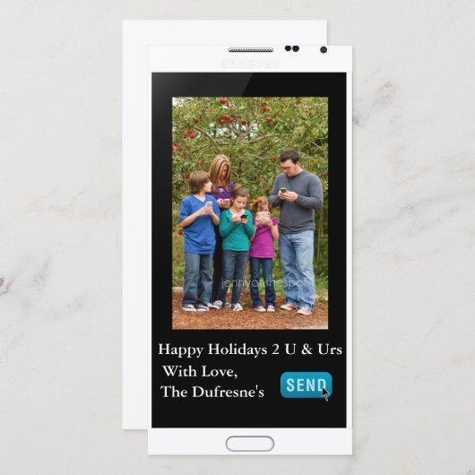 Funny Simste Weihnachten Vertikal (Vorne/Hinten)