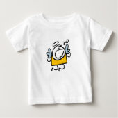 Funny singangel baby t-shirt (Vorderseite)