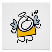 Funny singangel poster (Vorderseite)