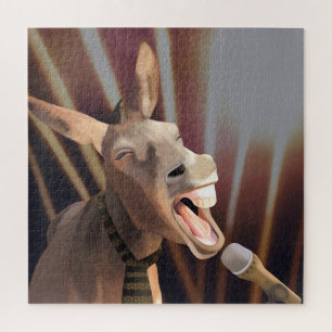 Funny Singing Donkey Farm Animal Puzzle