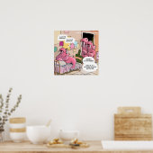 Funny Singing Walrus Poster (Küche)