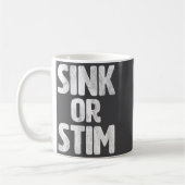 Funny Sink Stim Neurodivergent Normalize Autism St Kaffeetasse (Links)
