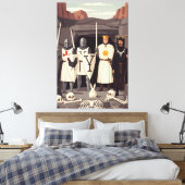 Funny Sir Lancelot and Tim the Enchanter spoof Leinwanddruck (Insitu (Schlafzimmer))