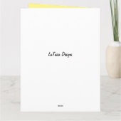 Funny Sister African American Happy Birthday Card Karte (Rückseite)