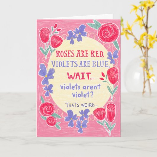Funny Sister Card Karte (Gelbe Blume)