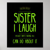Funny Sister lagh Poster (Vorne)