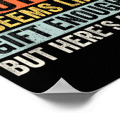 Funny Sister Sarcastic Sibling Humor Quote From Br Poster (Ecke)