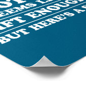 Funny Sister Sarcastic Sibling Humor Quote From Br Poster (Ecke)