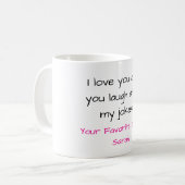 Funny Sister Tasse (Vorderseite Links)