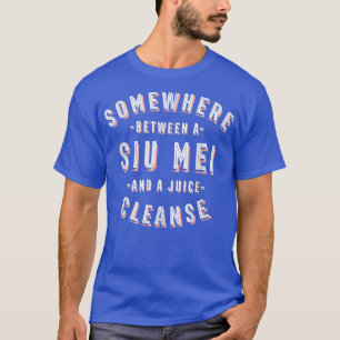 Funny Siu Mei und ein Juice Cleanse Barbecue Vegan T-Shirt