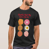 Funny Six Pack T - Shirt (Vorderseite)