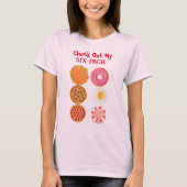 Funny Six Pack Women's Size T - Shirt (Vorderseite)